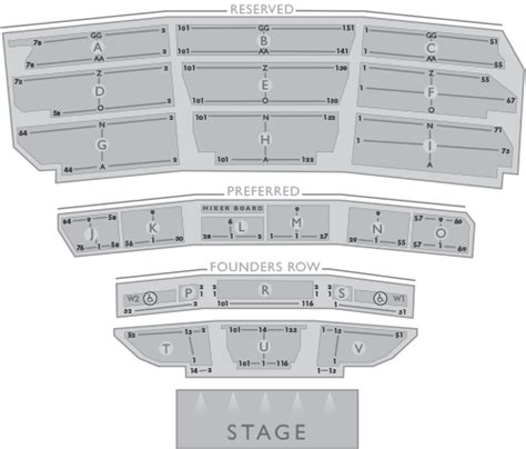 Seating Chart Santa Barbara Bowl Seating Chart Santa Barbara Bowl