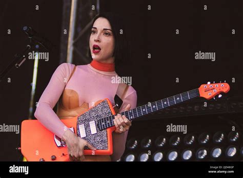 St Vincent Annie Clark Performs Live On Stage At Way Out West St Vincent Annie Clark Performs Live On Stage At Way Out West