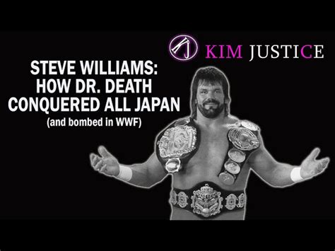 Steve Williams Dr Death Becomes Dr Life Pro Wrestling Youtube
