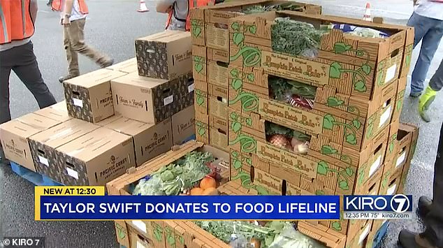 Taylor Swift Donations
