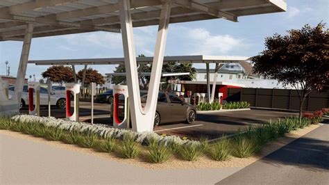 Tesla Supercharger Station Santa Monica Tesla Supercharger Station Santa Monica