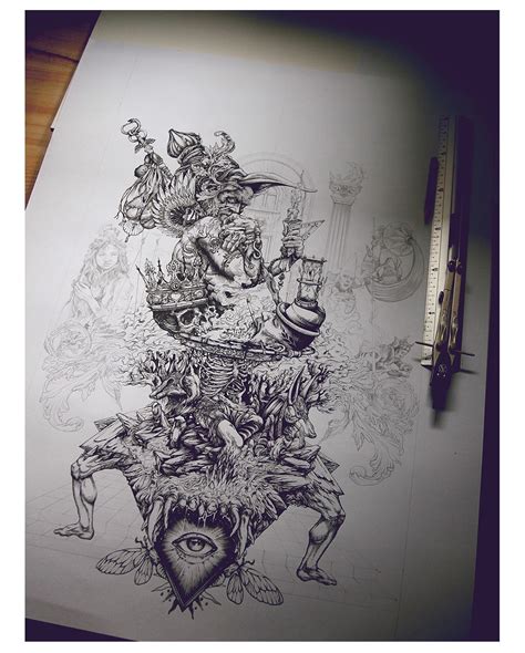 The Imaginarium Of Doctor Parnassus By Dzo Art Ink Artwork Geek Art The Imaginarium Of Doctor Parnassus By Dzo Art Ink Artwork Geek Art