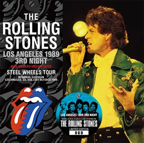 The Rolling Stones Los Angeles 1989 3Rd Night Mike Millard Master