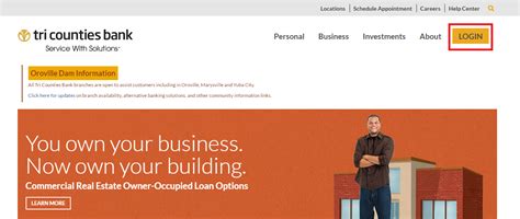 Tri Counties Bank Facilitates Its Customers With A Secure Online Portal Tri Counties Bank Facilitates Its Customers With A Secure Online Portal