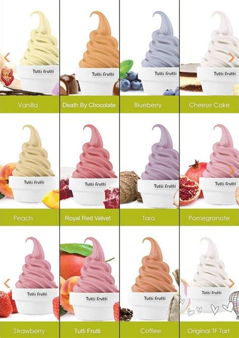 Tutti Frutti Menu Explained: Flavors Uncovered