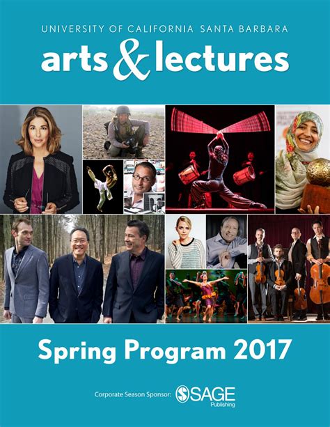 Ucsb Arts Lectures Spring Program 2017 By Ucsb Arts Lectures Issuu
