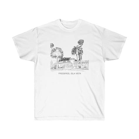Ucsb Freebirds Tshirt Isla Vista Freebirds Tee Freebirds Burritos