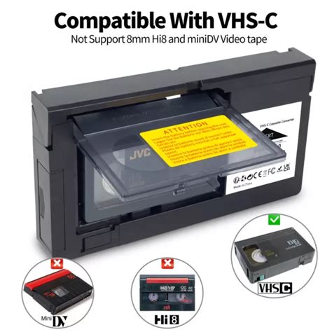 Video Vhs To Vhsc Conversion Box Tape Converter Player Vhs C Tapes Video Vhs To Vhsc Conversion Box Tape Converter Player Vhs C Tapes