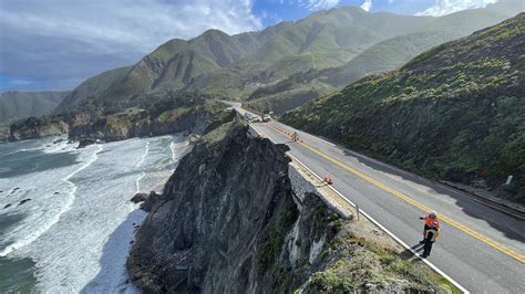 What Caused Big Sur Road Collapse? Repair Updates