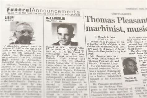 When Are Daily Independent Obituaries Published? Today's Listings