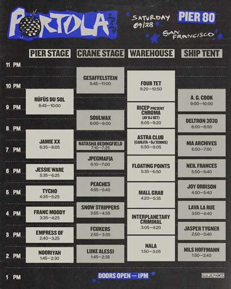 When Is Portola 2024? Dates And Ticket Info
