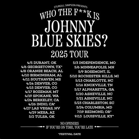 When Is Sturgill Simpson Tour? Get Dates