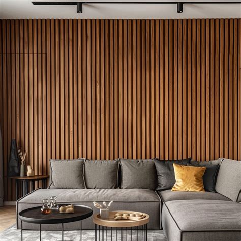 Wood Slat Accent Wall