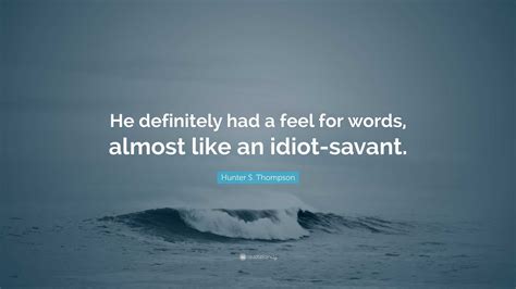 Words Like Idiot